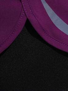 Women's Fashion Outdoor Casual Sports Shorts, 2 In 1 Print Design, Multiple Color Options, Regular Fit Summer - Purple - View 6