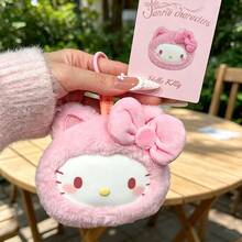 Miniso Kotak Kemasan Silikon Earphone Seri Kucing Lucu Karakter Sanrio, Desain Kostum Kucing yang Menggemaskan, Praktis untuk Menyimpan Earphone dan Menggantung di Tas, Koleksi Praktis untuk Penggemar Sanrio (Pengiriman 1 Buah Secara Acak) - MultiWarna - View 4