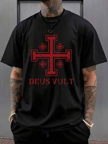 Men T-Shirts - Black - View 1