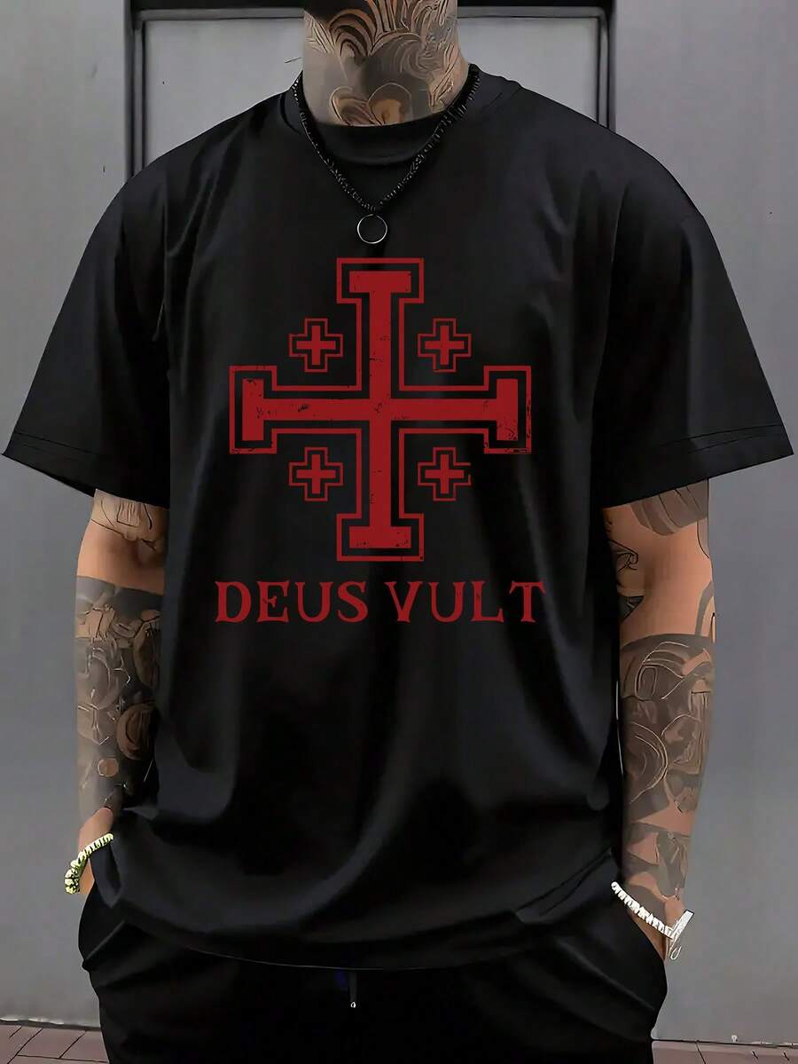 Men T-Shirts - Black - View 1