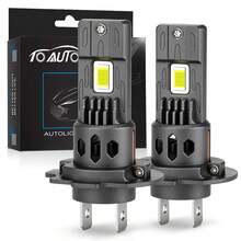 TOAUTO H7 LED Headlight Bulbs 2PCS, 90W 20000LM 6000K White CanBus Error Free, High Low Beam For Socket, Replacement For Car SUV Truck - A - View 11