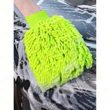 3pcs & 5pcs Coral Fleece Microfiber Gloves, Car Wash Towels, Cleaning Cloths, Car Cleaning Accessories - Multicolor - View 9