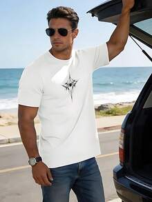 Men T-Shirts - White - View 6