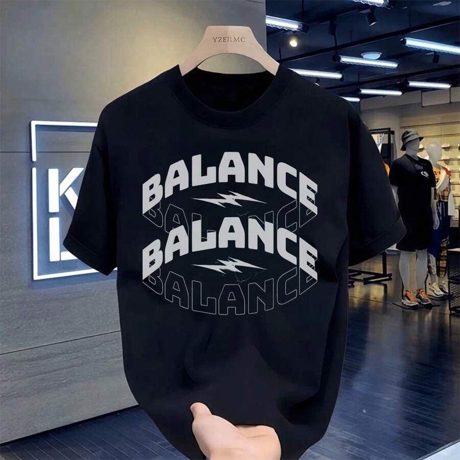 Camisetas de hombre - Negro - Ver 1