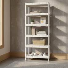 Estante Modular Flexa Branca 6 Prateleiras - Visão 3
