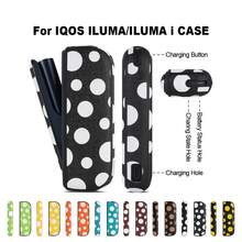 IQOS ILUMA/ILUMA I Hülle - Stoßfest & Fingerabdruck-beständiges PU-Leder. Eine dekorative, hochwertige PU-Leder Schutzhülle für IQOS ILUMA/ILUMA - Mehrfarbig - Übersicht 12