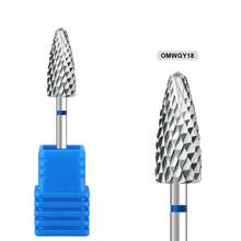 1PC Professional Nail Drill Bit Cone Carbide Manicure Drill For Electric Milling Cutter Nail Files Buffer Nail Art Equipment Accessory - Multicolor - View 9