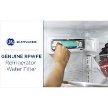 GE RPWFE Refrigerator Water Filter, Genuine Replacement Filter, Reduces Lead, Sulfur, And Over 50 Other Impurities. Replace Every 6 Months For Best Results-No CHIP. 1-Pack. - View 9