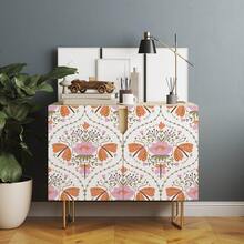 ihomeli Whimsical Floral And Butterfly Removable Peel And Stick Wallpaper For Living Room Bedroom Decor - Multicolor - View 10