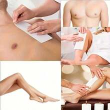 100/200/400pcs /Non Woven Wax Strips, Body And Facial Wax Strips For Hair Removal (Does Not Contain Wax) , Large 2.8" X 7.9 - Multicolor - View 5