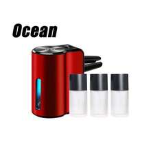Smart Car Aromatherapy Diffuser Air Vent Clip, USB Rechargeable Car Essential Oil Diffuser, Ultra-Quiet Atomization Humidifier, Long-Lasting Fragrance, Adjustable Modes, LED Light, Includes 3/6 Bottles Of Essential Oils, Car SUV Truck Accessories Gift - Multicolor - View 17