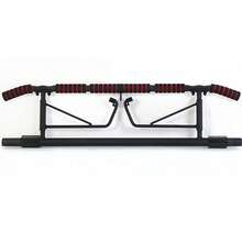 Door Frame Pull Up Bar Doorway Fitness Chin-Up Home Gym Exercise Strength Train - Black - View 1