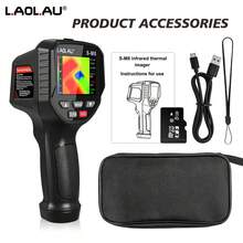 LAOLAU S-M8 Handheld Infrared Thermal Imager, -20℃~800℃, 2.8-Inch 240*320 LCD, 6 Color Palettes, 6 Languages, LED Light, Temperature Alarm, Adjustable Emissivity, 2000mAh Battery, USB+8GB TF Card, Suitable For Circuit, Pipe, Industrial And HVAC Temperature Detection - Black - View 12