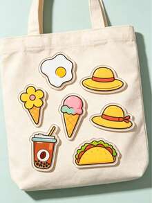 1/5/10pcs Customized Acrylic Pins,Personalized Photo Pin,Unique Bag Accessories,Fashionable, Colorful, Cute, Simple, Kawaii,Ideal For Birthday - Multicolor - View 6