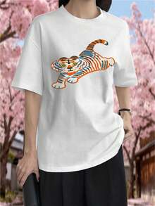 Women T-Shirts - White - View 1