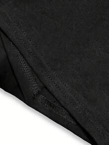 Summer T-Shirt For Outdoor Use, Comfortable Fit, Round Neck, Short Sleeve, Lightweight And Breathable, Suitable For Daily Use And In All Seasons - Black - View 5