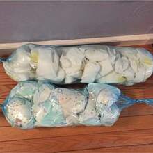 1個裝嬰兒尿布垃圾袋，尿布處理袋，適用於嬰兒尿布桶補充，防臭，可折疊設計方便收納，彈性尿布桶除臭垃圾袋，尿布桶替換袋，兒童尿布收納袋，(均碼，單件不含盒裝) - 彩色 - 查看 3