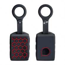 Silicone Key Case For Volvo XC60 XC40 XC90 S90 S60 V90 2020 Car Key Cover Case Keychain Accessories Protection Shell Skin - black - View 3