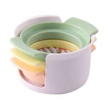 3-In-1 Egg Cutter, Tofu Cutter, Salted Egg Cutter, Multi-Functional Egg Slicer, Egg Divider, Egg Cutter, Egg Separator, Egg Slicer, Egg Cutter Tool - Multicolor - View 10