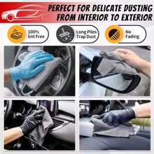 50pcs Microfiber Cleaning Cloths: High Absorbency, Lint-Free Rags, Suitable For Home, Kitchen And Car, Reusable Cleaning Wipes, Roll-Up Tear-Off Design - A - View 8