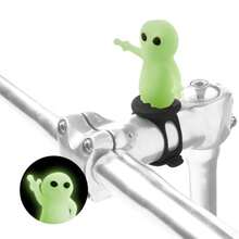 Kids Bike Accessories - Luminoso - Strap On (Night Glow Alien) - View 1