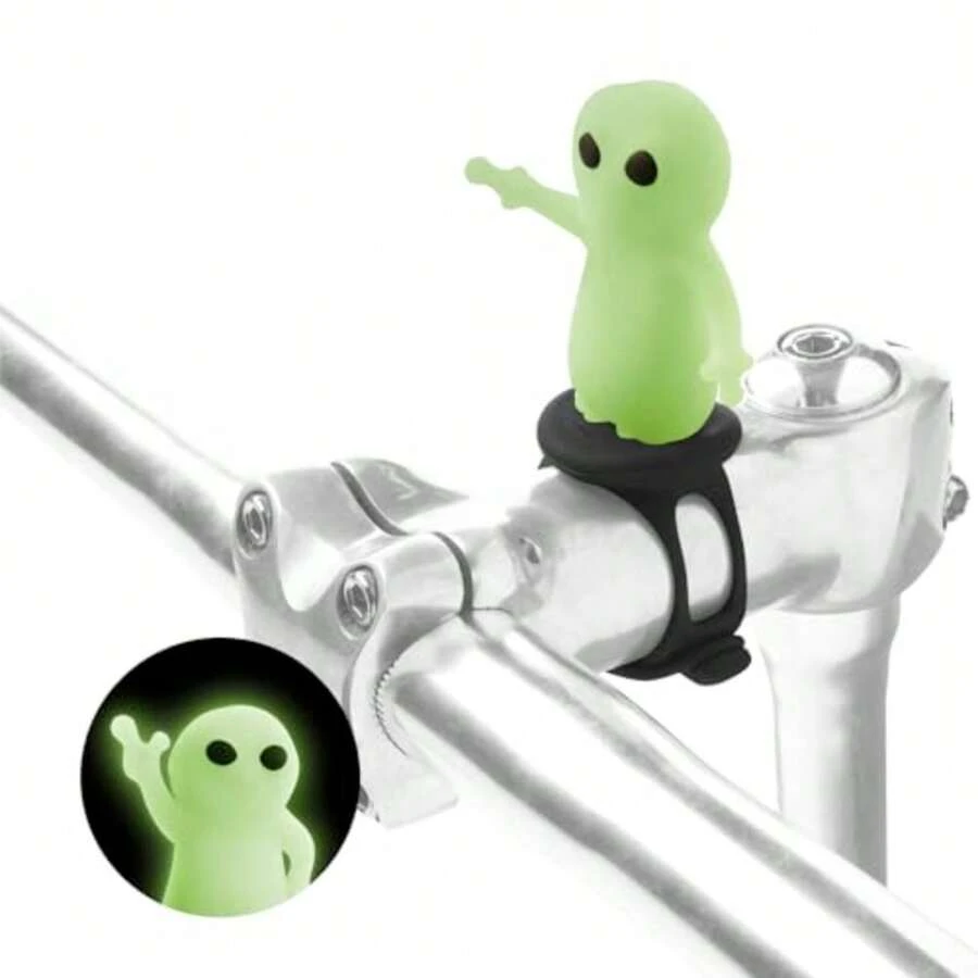 Kids Bike Accessories - Luminoso - Strap On (Night Glow Alien) - View 1