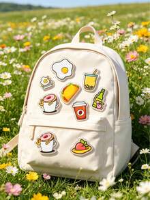 1/5/10pcs Customized Acrylic Pins,Personalized Photo Pin,Unique Bag Accessories,Fashionable, Colorful, Cute, Simple, Kawaii,Ideal For Birthday - Multicolor - View 5