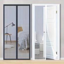 1pc Magnetic Mosquito Net Door Curtain,Automatic Closing,Breathable Insect Protection,Easy Installation,Perfect For Living Room, Bedroom, Garage - Mosquito Curtain - View 3