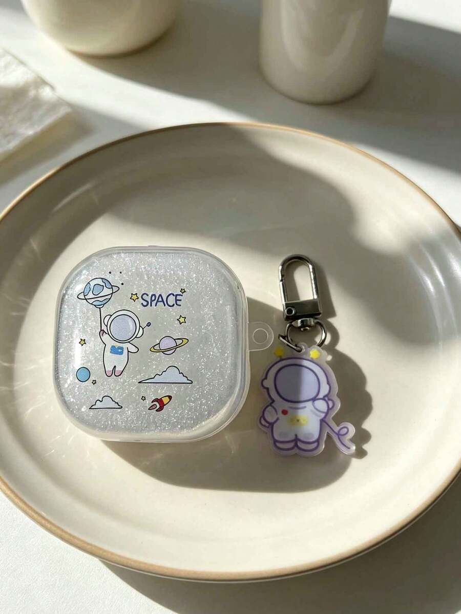 Ốp bảo vệ kiểu phi hành gia dành cho tai nghe Galaxy Buds Pro, Bluetooth Live, Buds2 - Nhiều màu - Xem 1