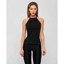 Tank Top Halter Top Black - Multicolor - View 11