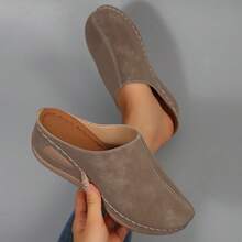 Hollow Out Wedge Sandals, Comfortable To Wear, Suitable For Long Hours Of Work And Shopping - Khaki - View 5