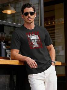 T-Shirts Hommes - Noir - Voir 3