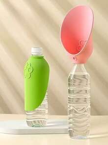 1pc Portable Outdoor Pet Water Bottle, Silicone Pet Water Cup And Dog Water Bottle, Travel-Friendly Pet Companion Cup Designed For Outdoor Activities, Universal Water Bottle For Cats And Dogs, Pet Summer Essential, Foldable And Convenient To Carry Pet Water Cup, Pet Water Bowl, Pet Travel Water Cup, Dog Water Bottle, Portable Outdoor Water Bottle, Dog Travel Cup, Pet Drinking Bottle - 1L - View 4