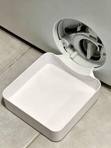 1 pieza Bandeja de drenaje para lavadora, protección del suelo para el cuarto de lavado, prevención de desbordamiento de agua, accesorio duradero de organización y almacenamiento para el área de lavandería y suministros de limpieza - Multicolor - Ver 5