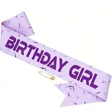 2pcs Purple Witch Hunter Girl Group Music Theme K-POP Birthday Decoration Headbands, Lightning Pattern Theme Party Decor (Suitable For Fans), Singer Dance Party Headbands, Suitable For Birthday, Graduation, Bachelorette Party And Other Occasions - Style 1 - View 6