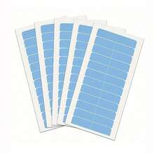 120pcs Hair Extension Tape Strips, Double-Sided, Pre-Cut, Waterproof Sweat Resistant, Invisible Adhesive For Toupees And Wigs - View 1