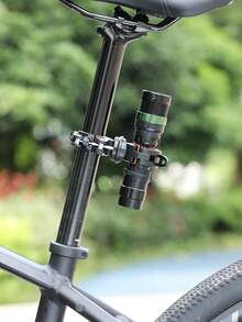 TOSUOD Bicycle Front Light Mount Clip Flashlight Holder Rotatable Light Bracket Cycling Accessories - Multicolor - View 9