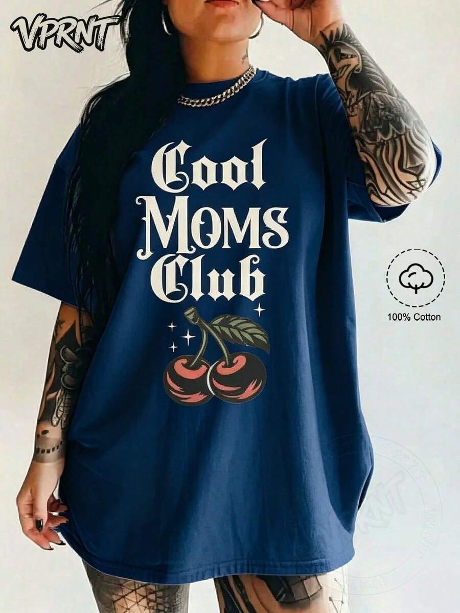Women Sports Tees & Tanks - Navy Bow - View 1