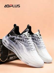 Outdoor Multi-Functional Casual Sneakers - Men's Waterproof Anti-Slip Hiking Shoes - 黑與白 - 查看 4