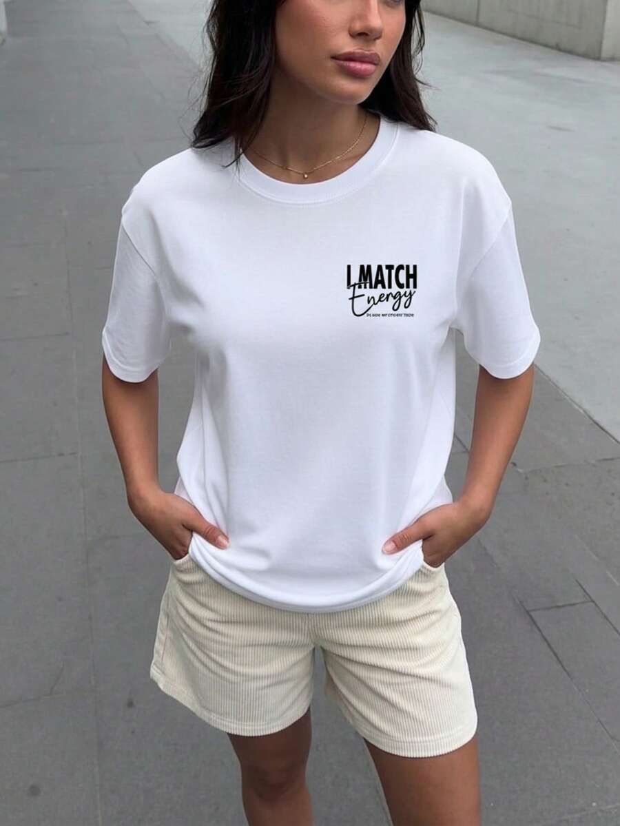 Women's Fashionable Short Sleeve T-Shirt | Exquisite Design | Summer Essential | Easy To Match | Showcase Your Style