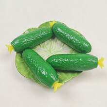 1/3 piezas Pelota antiestrés con rebote suave en forma de fruta, adecuada para adolescentes y adultos; Juguete antiestrés relleno de líquido en forma de fruta; Herramienta de relajación antiestrés - Verde - Ver 5