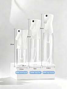 1個高壓噴霧瓶，細霧連續噴霧瓶，適用於髮型設計、植物澆水、化妝水，便攜式可重複填充瓶 - A - 查看 6