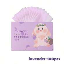 100 Sheets Portable Oil-Absorbing Facial Tissues, Grapefruit, Chamomile, Bamboo Charcoal Natural Soft Face Wipes, Scented Oil-Control Tissues, Unisex Travel Supplies, Easy To Take Single Sheet, Oil-Absorbing Paper, Beauty - Multicolor - View 13