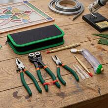 Glass Cutting Tool Kit Include Glass Running Pliers, Breaker Grozer Pliers - Black - View 4