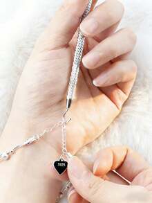 Bracelet Clasp Assistant - Quick And Convenient Daily Bracelet Wearing Helper, Effortless Jewelry Slide Clasp Wrist Accessory, Fashionable Metal Wearing Buffer, Metal Wire Crocodile Clip Bracelet Assistant Tool, Used For Adjusting Watch Band Buckle - Multicolor - View 9