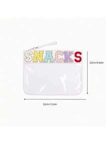1PC Adult Simple Envelope Style Translucent PU Cosmetic Bag Toiletry Bag Storage Bag Gift Packaging (Product Not Included) Suitable For Daily Festivals Vacations Business Trips Parties Gifts - Multicolor - View 7