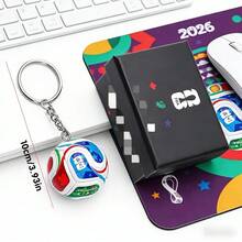 FIFA 2026 美國/加拿大/墨西哥世界盃球迷收藏飾品紀念品，足球獎盃車用飾品、辦公室裝飾、家居裝飾、學生獎品、足球迷裝備、足球派對禮品、學校運動會獎品，給家人和朋友的有意義禮物（產品款式和顏色可能略有不同，外包裝隨機） - 查看 6