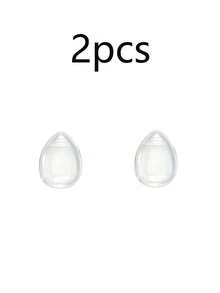 6pcs Silicone Makeup Sponge Set | Portable Travel Makeup Tools | Concealer Foundation Retouch | Washable & Reusable - Multicolor - View 19