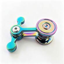 Metal , Silent Desk Toy, Cool Gift For Anxiety Relief, Sensory Calming, ADHD, Suitable For Teens & Adults, Great For Airplane Travel - Multicolor - View 1