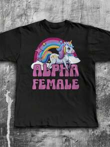 Camiseta Retro de los 90 "Is A Kilometer", Camiseta American , Camisetas con Memes Divertidos, Camiseta con la Bandera de EE. UU., Top Casual BootCasual, adecuada para adolescentes, uni - Negro 3 - Ver 1